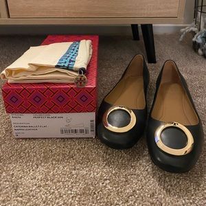 NWT Tory Burch Catalina Ballet Flat